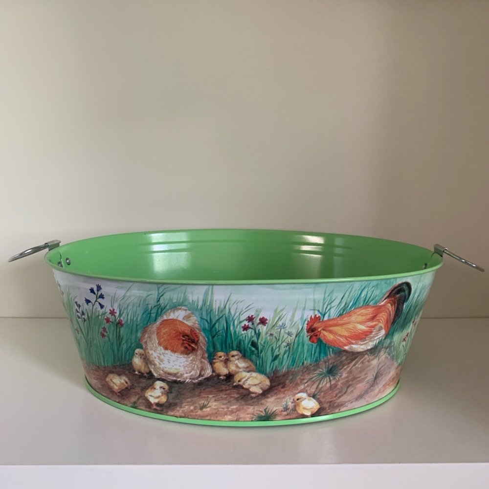 New Vintage Large rooster bush